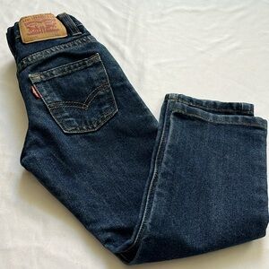 Levi’s 511 slim dark blue jeans